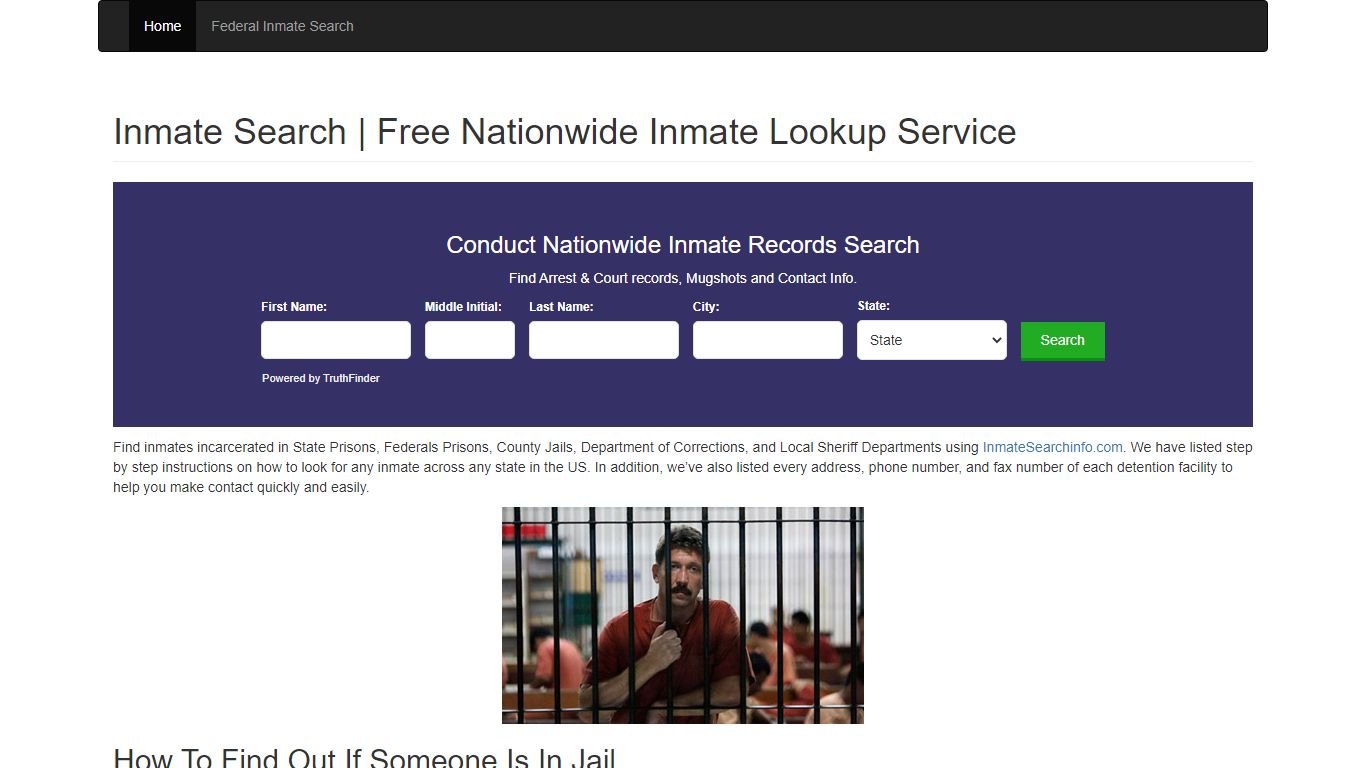Alabama Inmate Search - AL Department of Corrections ...